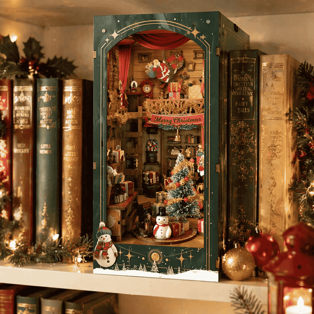 Book Nook Christmas House