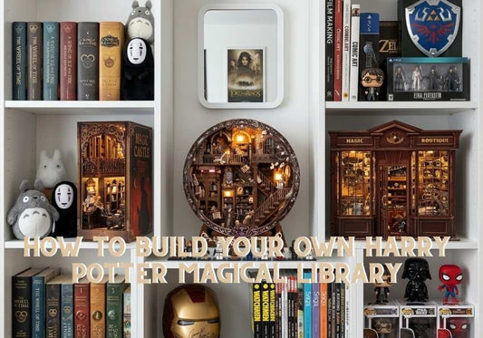 DIY Book Nook Kit: How to Build Your Own Harry Potter Magical Library