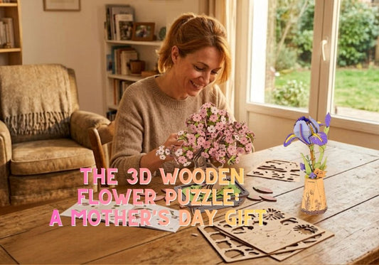 The 3D Wooden Flower Puzzle: A Mother's Day Gift She'll Never Throw Away
