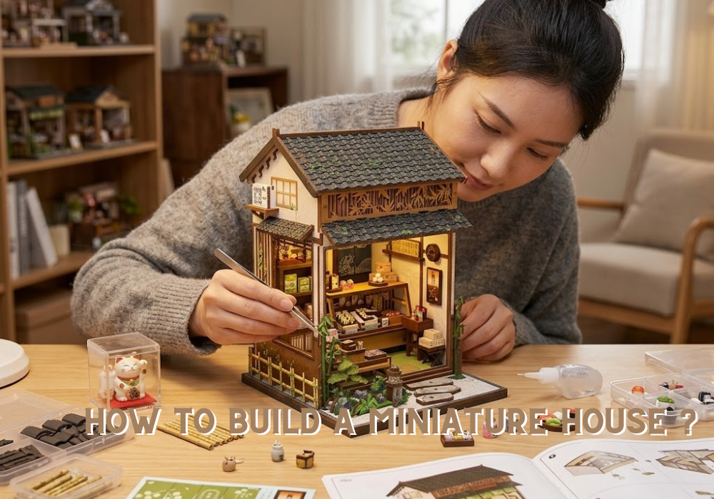 how to build a miniature house ?