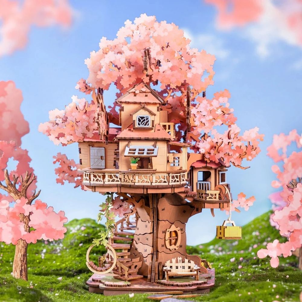 3D Puzzle Sakura Tree House