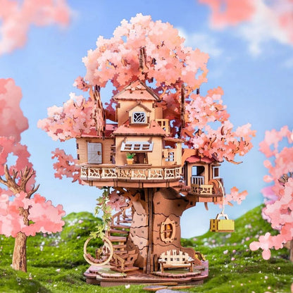 3D Puzzle Sakura Tree House