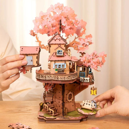 3D Puzzle Sakura Tree House
