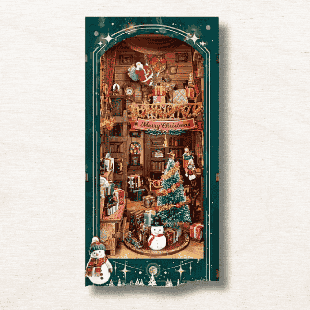 Book Nook Christmas House