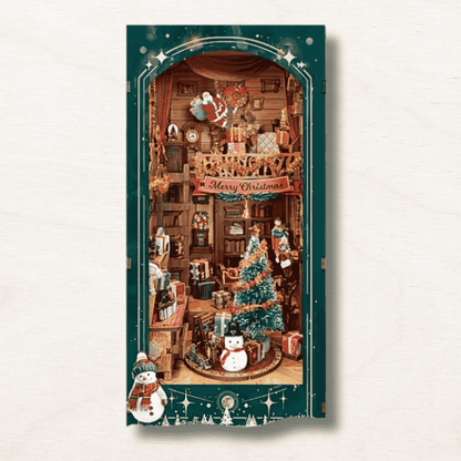 Book Nook Christmas House