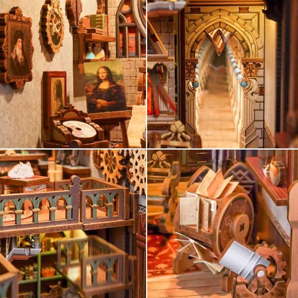 Book Nook Leonardo Da Vinci