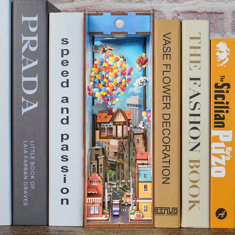 Travel With The Wind — The Balloon House Book Nook That Makes Everyone Stop and Look