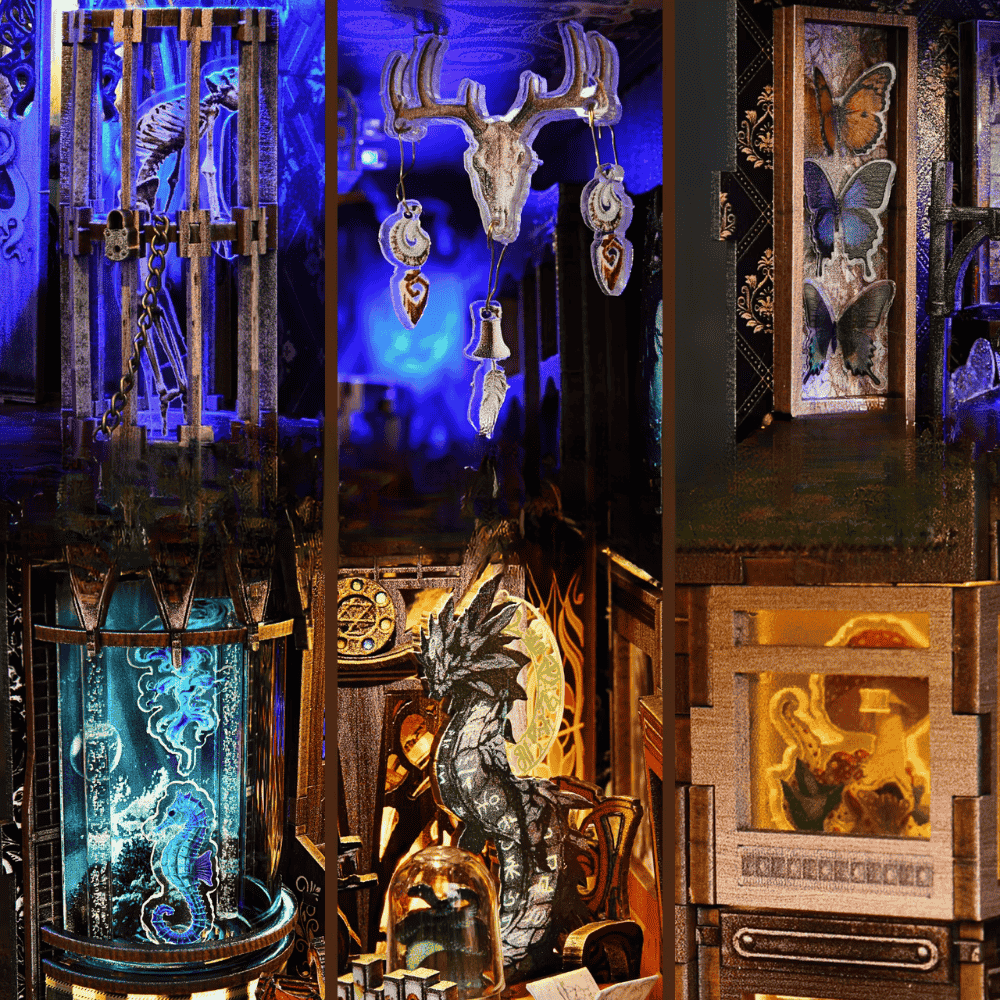 Book Nook Fantasy :  Chamber of Exotic Beasts