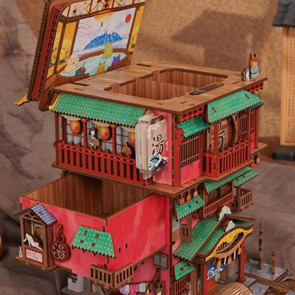 Puzzle 3D Onsen Saga