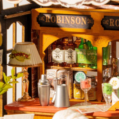 DIY Miniature House - Tipsy Cat Bar