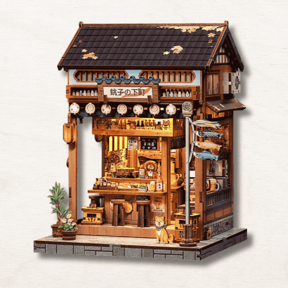 japan culture gift miniature house kit izakaya shitamachi tokyo shiba 