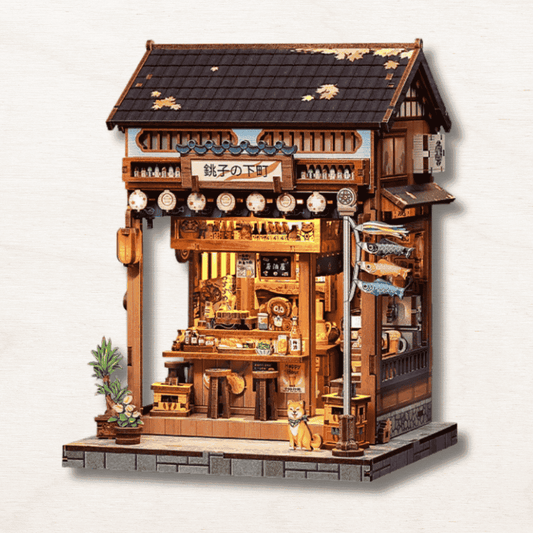 japan culture gift miniature house kit izakaya shitamachi tokyo shiba 