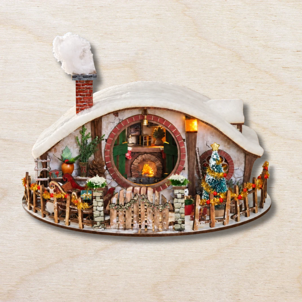 Miniature House - Magic Ring Snow House