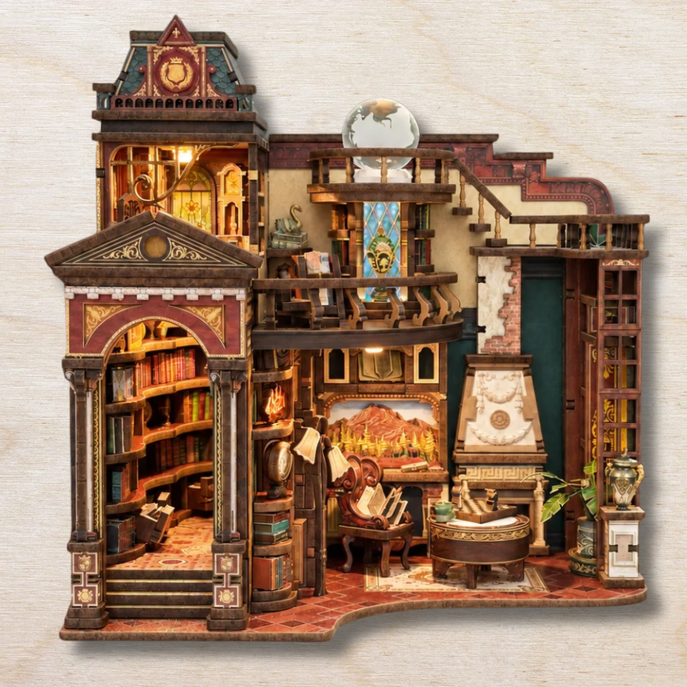 Miniature House Kit : The Corridor Library