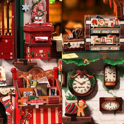 Miniature House Christmas : The Post Office