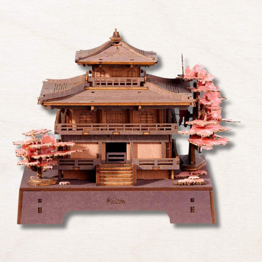 Sakura Pavilion 3D Wooden Puzzle
