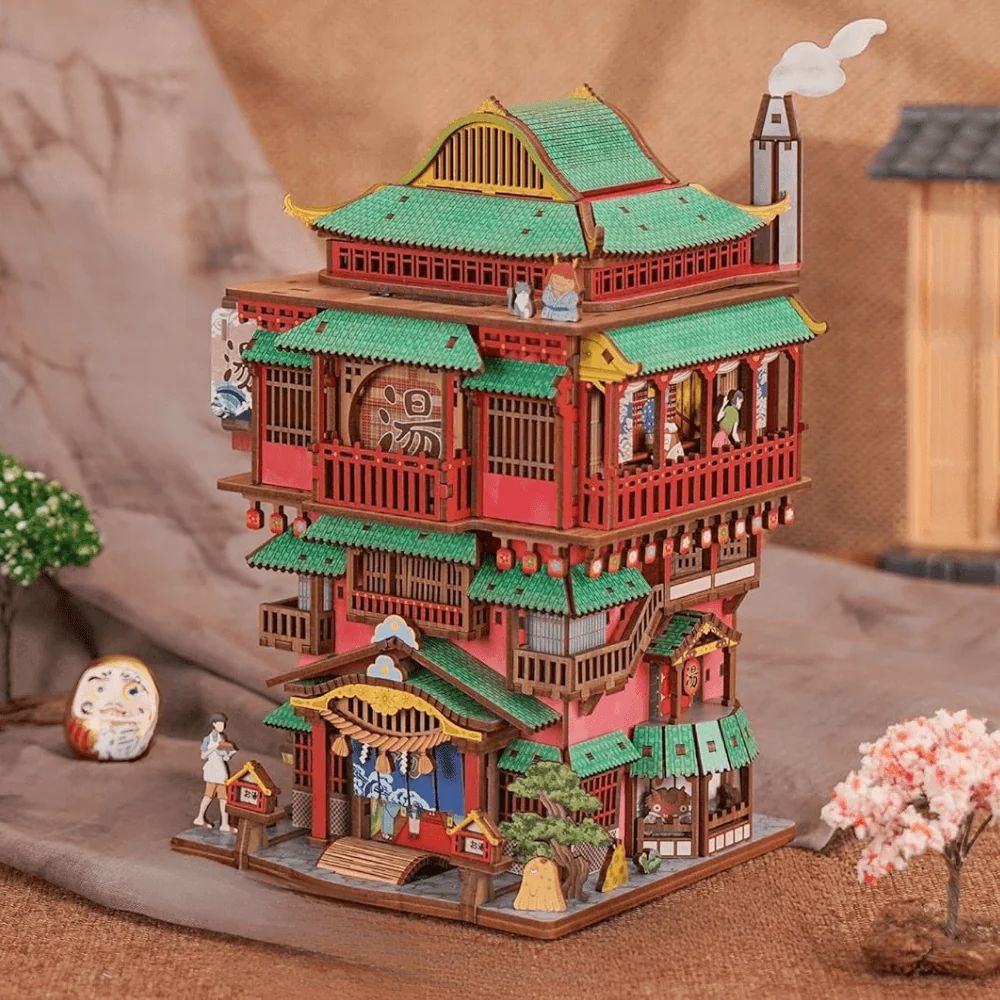 Puzzle 3D Onsen Saga