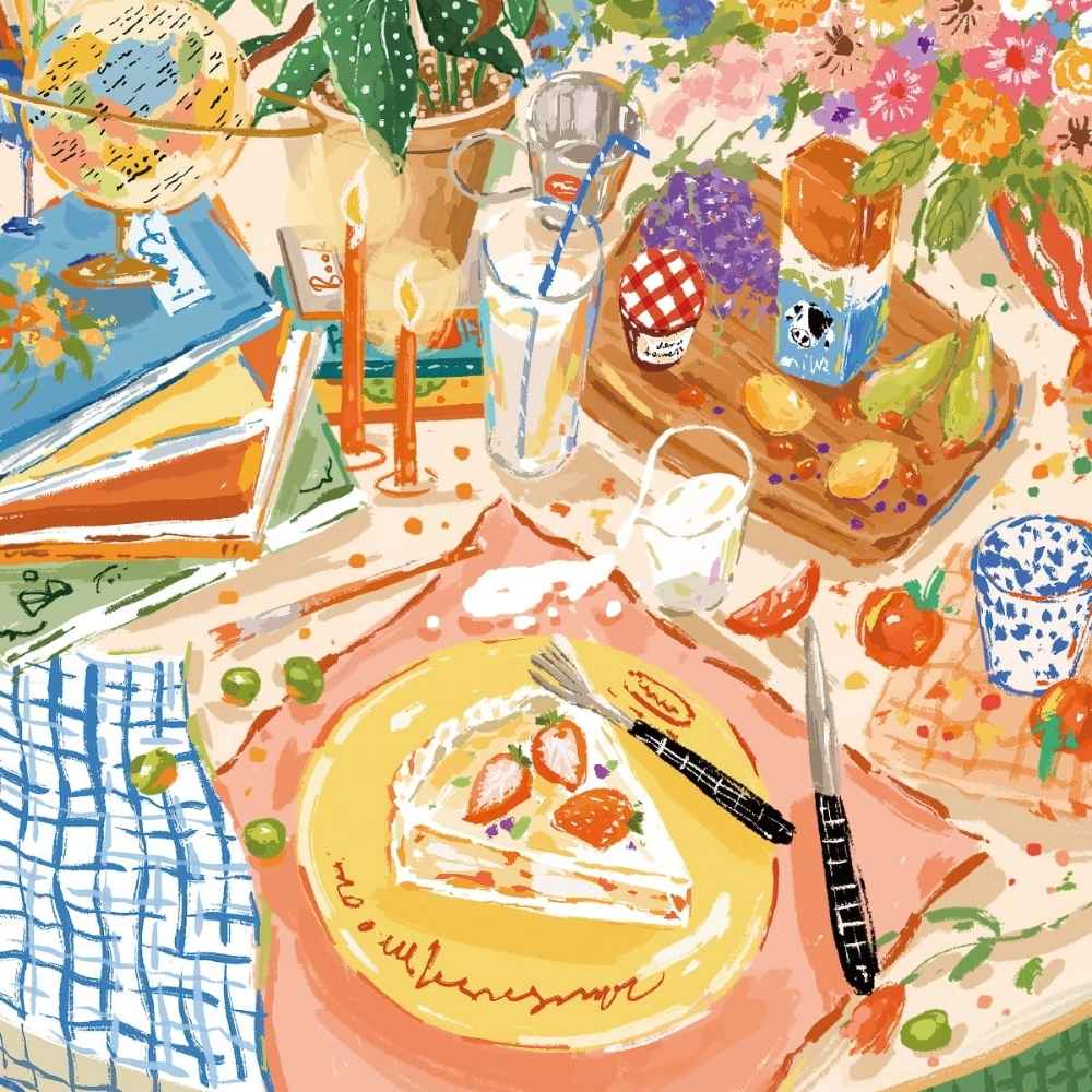 1000 piece jigsaw puzzles : Brunch