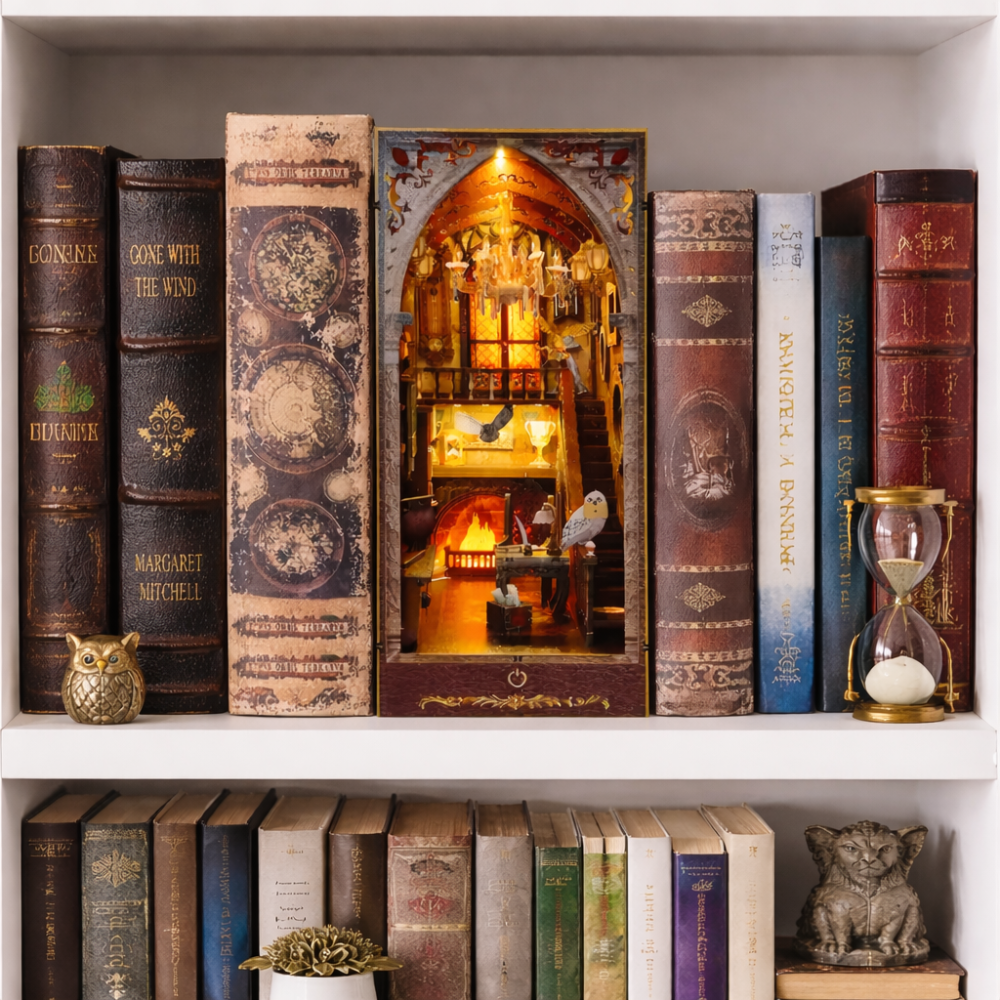 book nook like harry potter