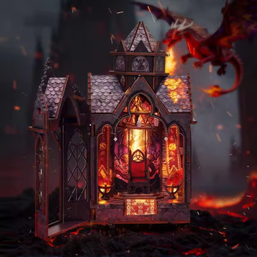 gothic cathedral miniature 