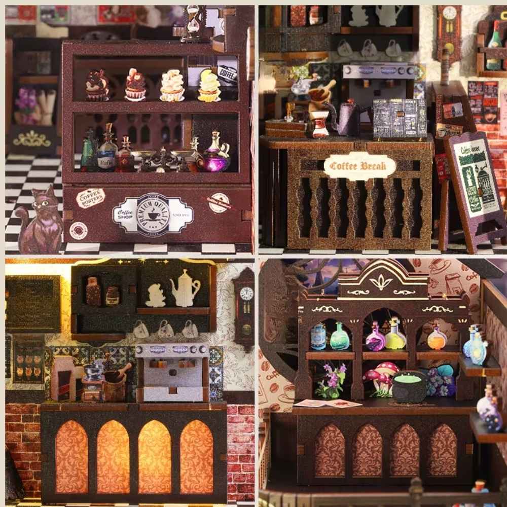Magic coffee Shop Book Nook