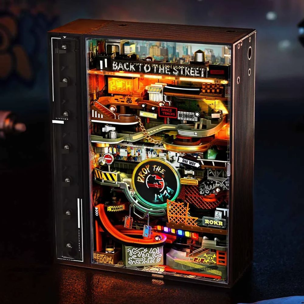 book nook cyberpunk : Hip-Hop Street