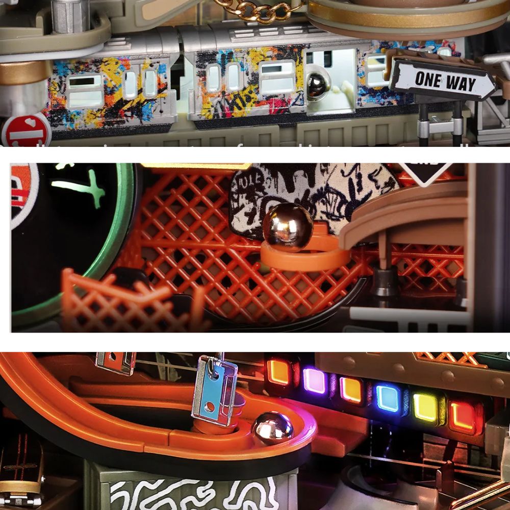 book nook cyberpunk : Hip-Hop Street