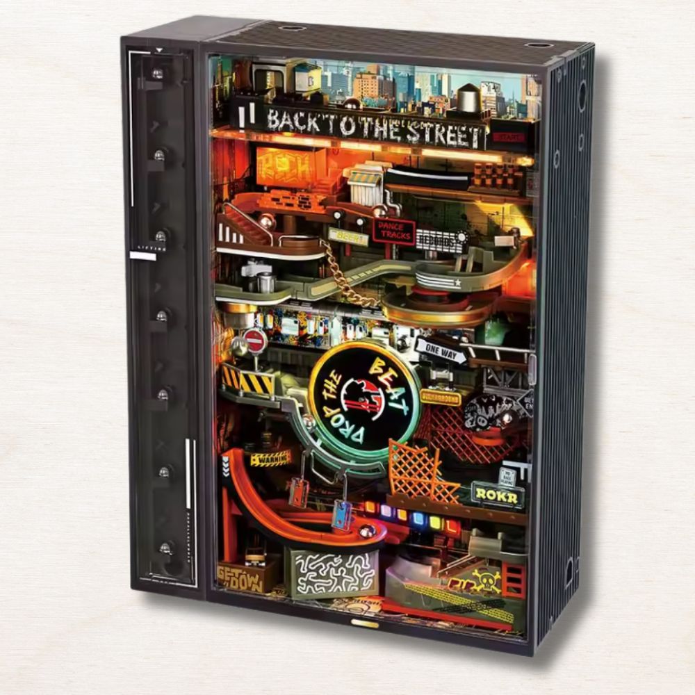 book nook cyberpunk : Hip-Hop Street