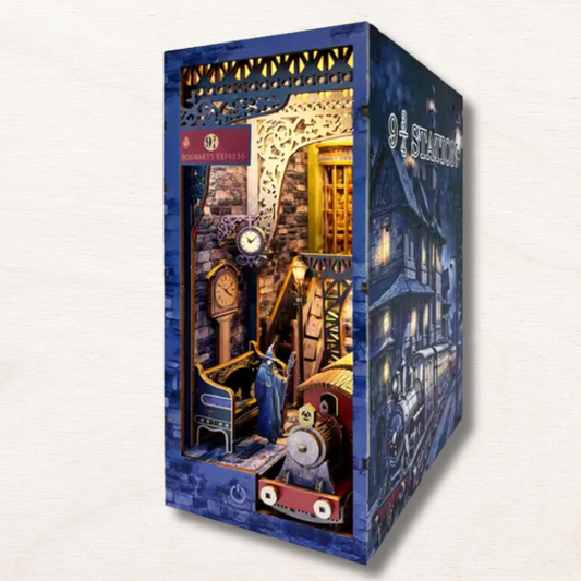 book nook train harry potter