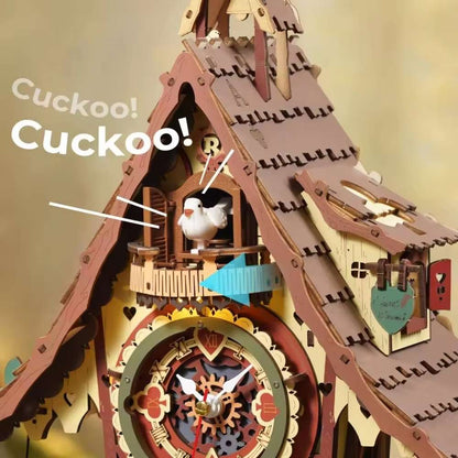 Cuckoo Clock Wooden Puzzle