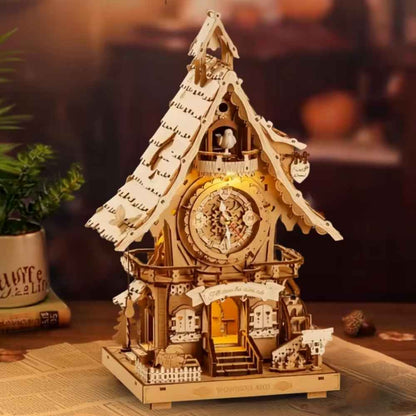 Cuckoo Clock Wooden Puzzle