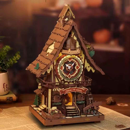 Cuckoo Clock Wooden Puzzle