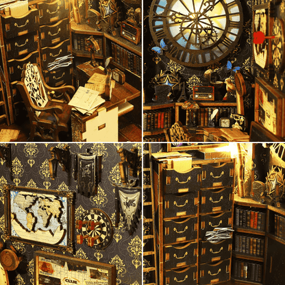 Detective Famous Agency Book Nook