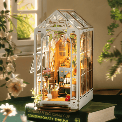 DIY book nook plant lover gift level 4 flower 