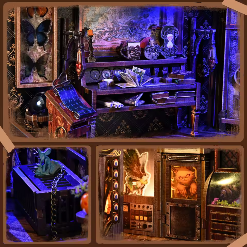 Book Nook Fantasy :  Chamber of Exotic Beasts