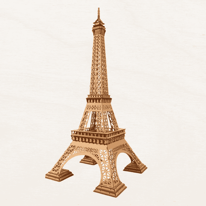 Eiffel tower 3d puzzle