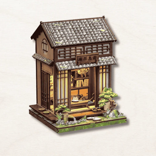 Book Nook Japan- Kirishima Cha-an