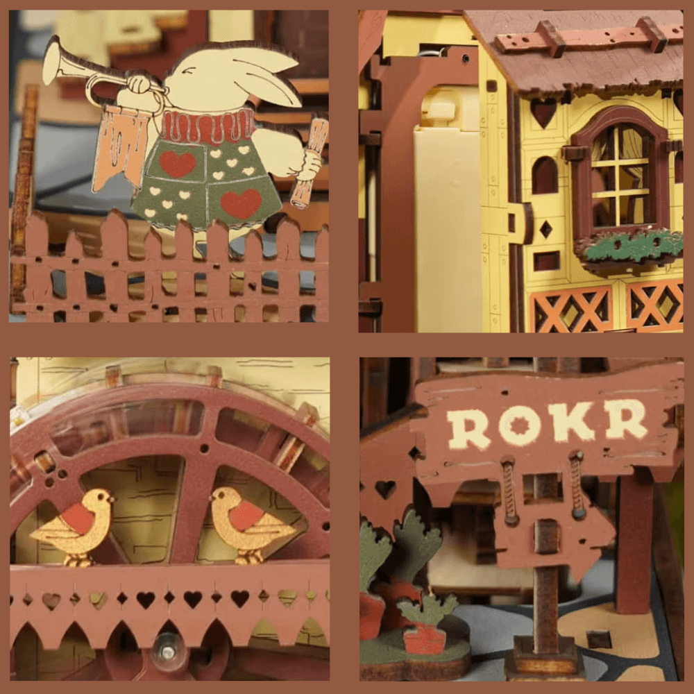 Cuckoo Clock Wooden Puzzle