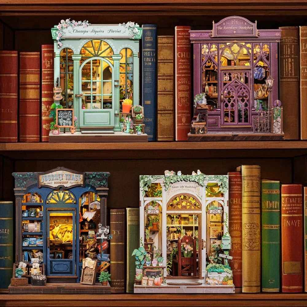 Kit Miniature House DIY bookshop