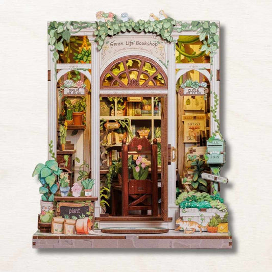Miniature House : flower Bookshop