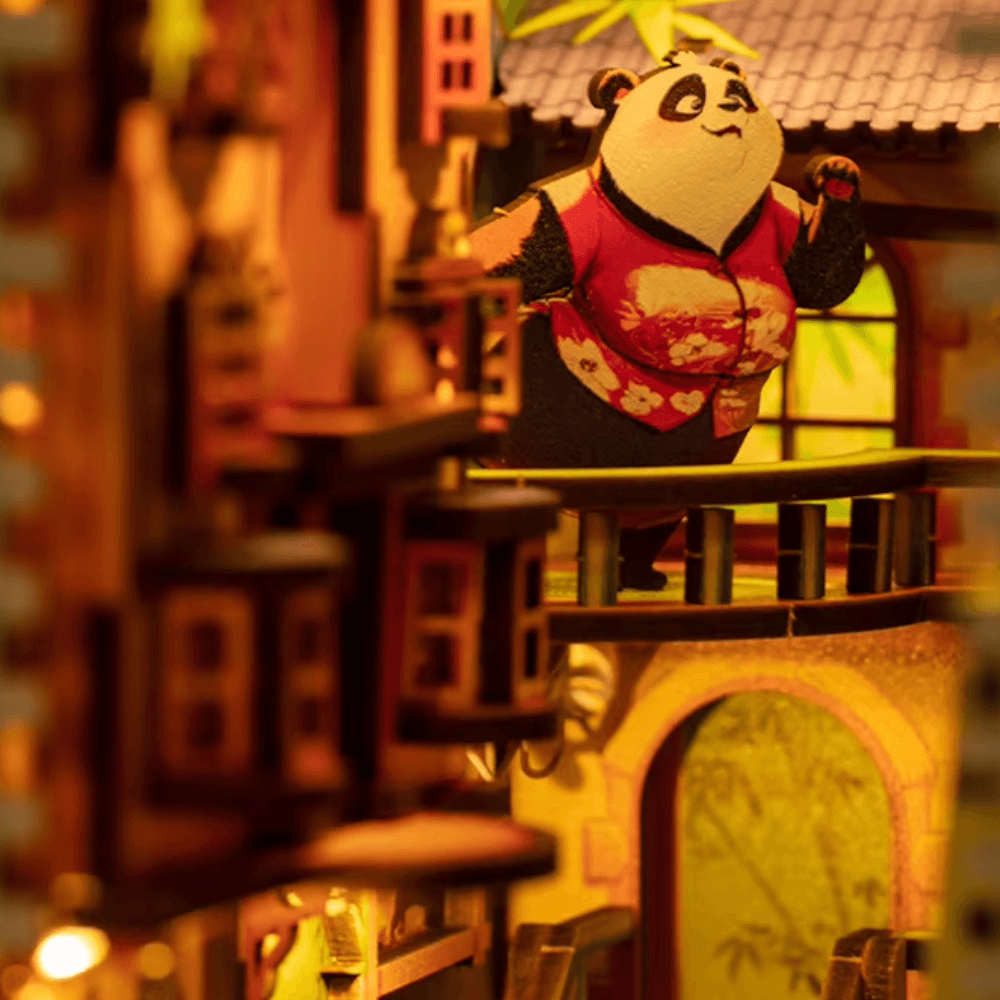 Book Nook Panda Land