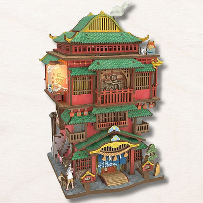 Puzzle 3D Onsen Saga