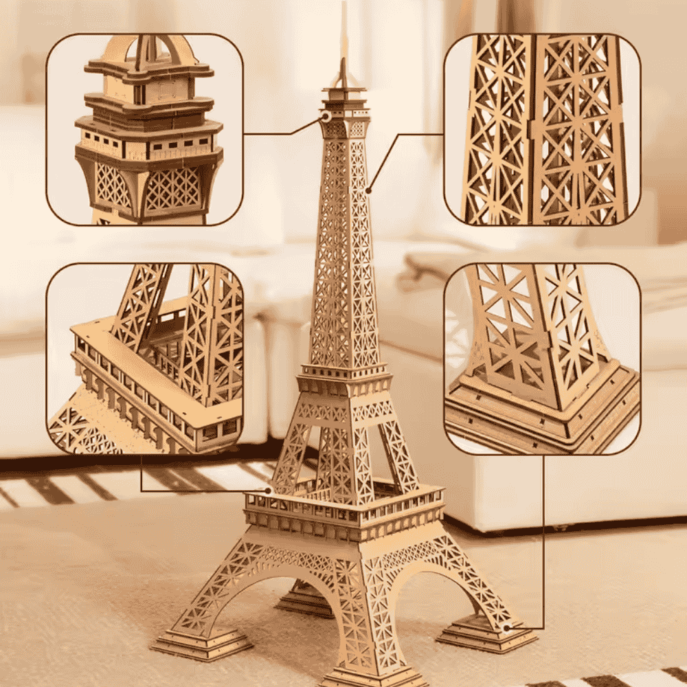 Eiffel tower 3d puzzle
