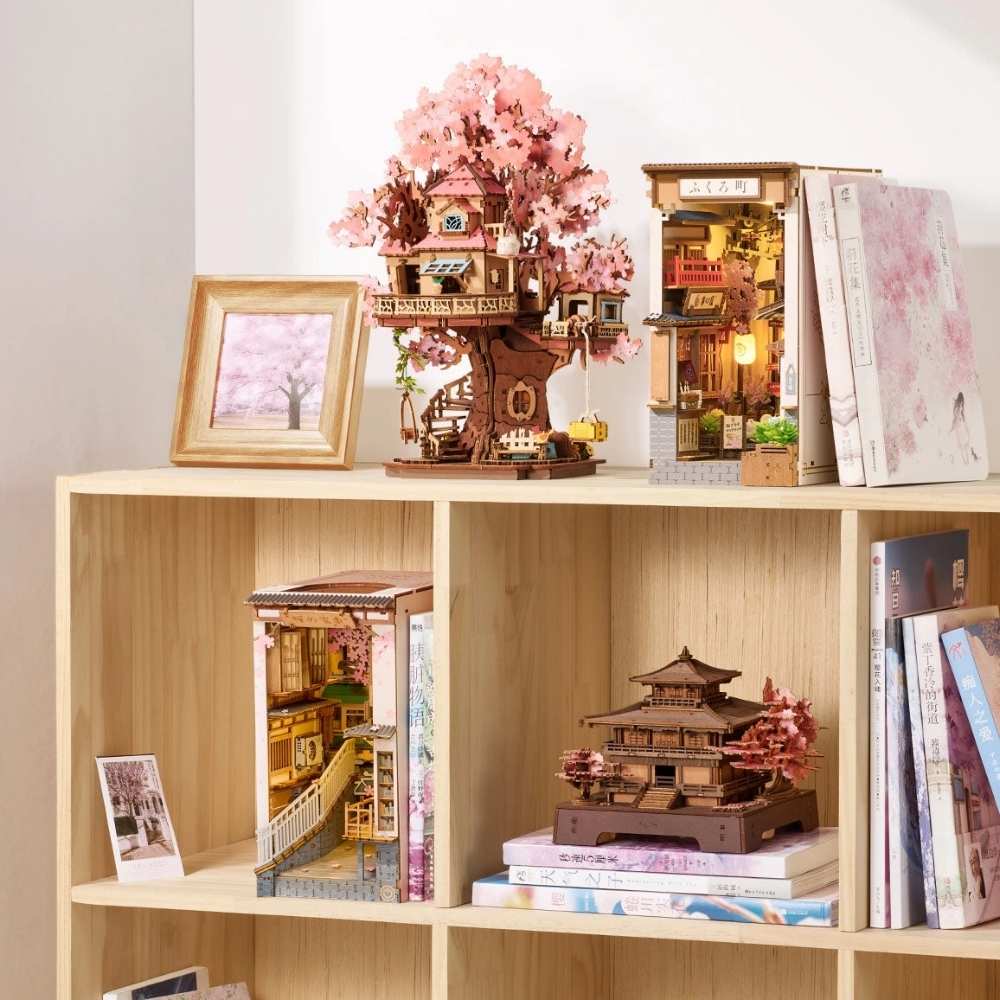 Sakura Pavilion 3D Wooden Puzzle