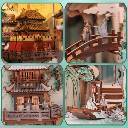 Book Nook japanese garden